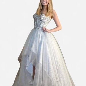 Sherri Hill Vintage White Ballgown